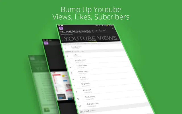 Improve YouTube Views android App screenshot 1